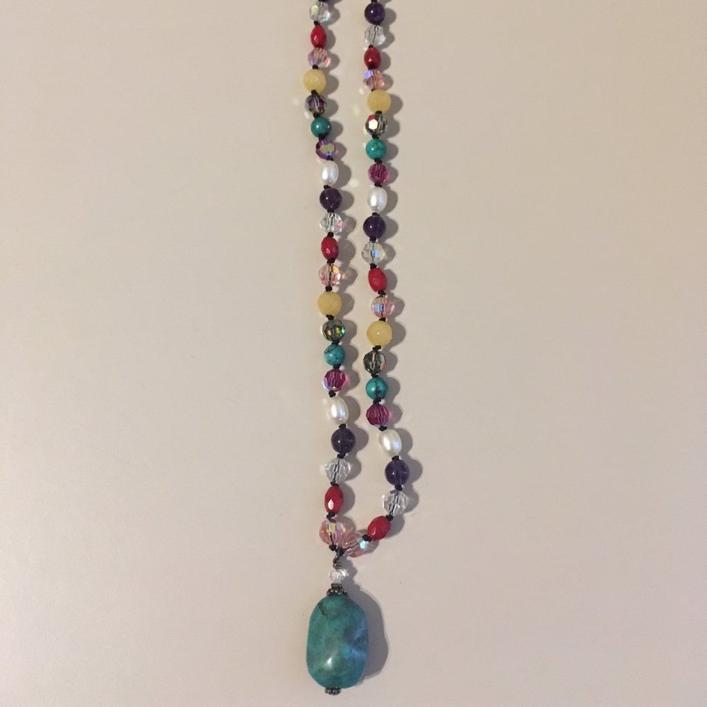 SALE! Artisan Beaded Necklace